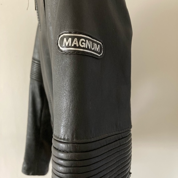 MAGNUM Women’s Motorcycle Jacket 1980 Vintage - Picture 5 of 10